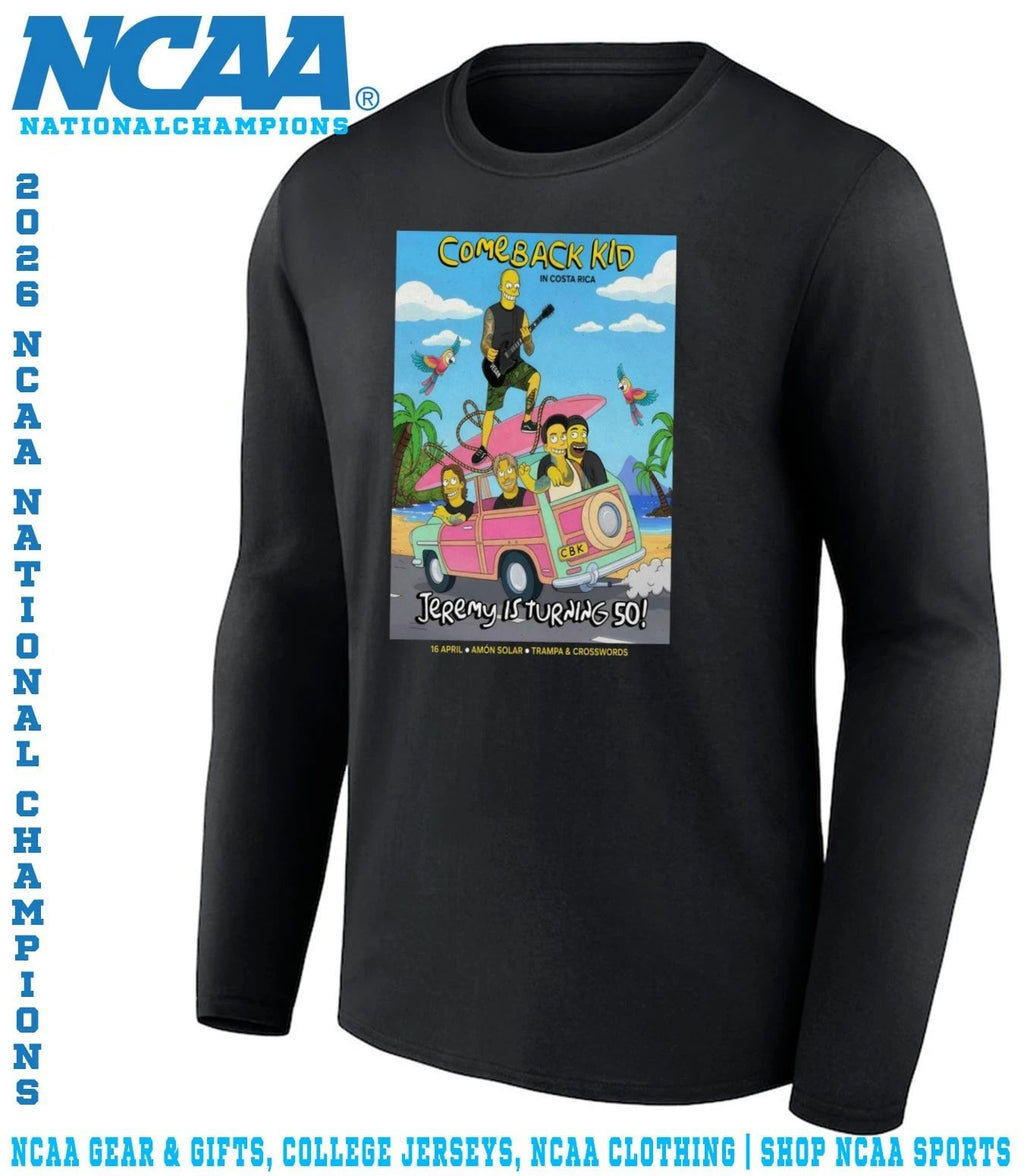 Comeback Kid Apr 16 2026 Amon Solar In San José Costa Rica poster shirt