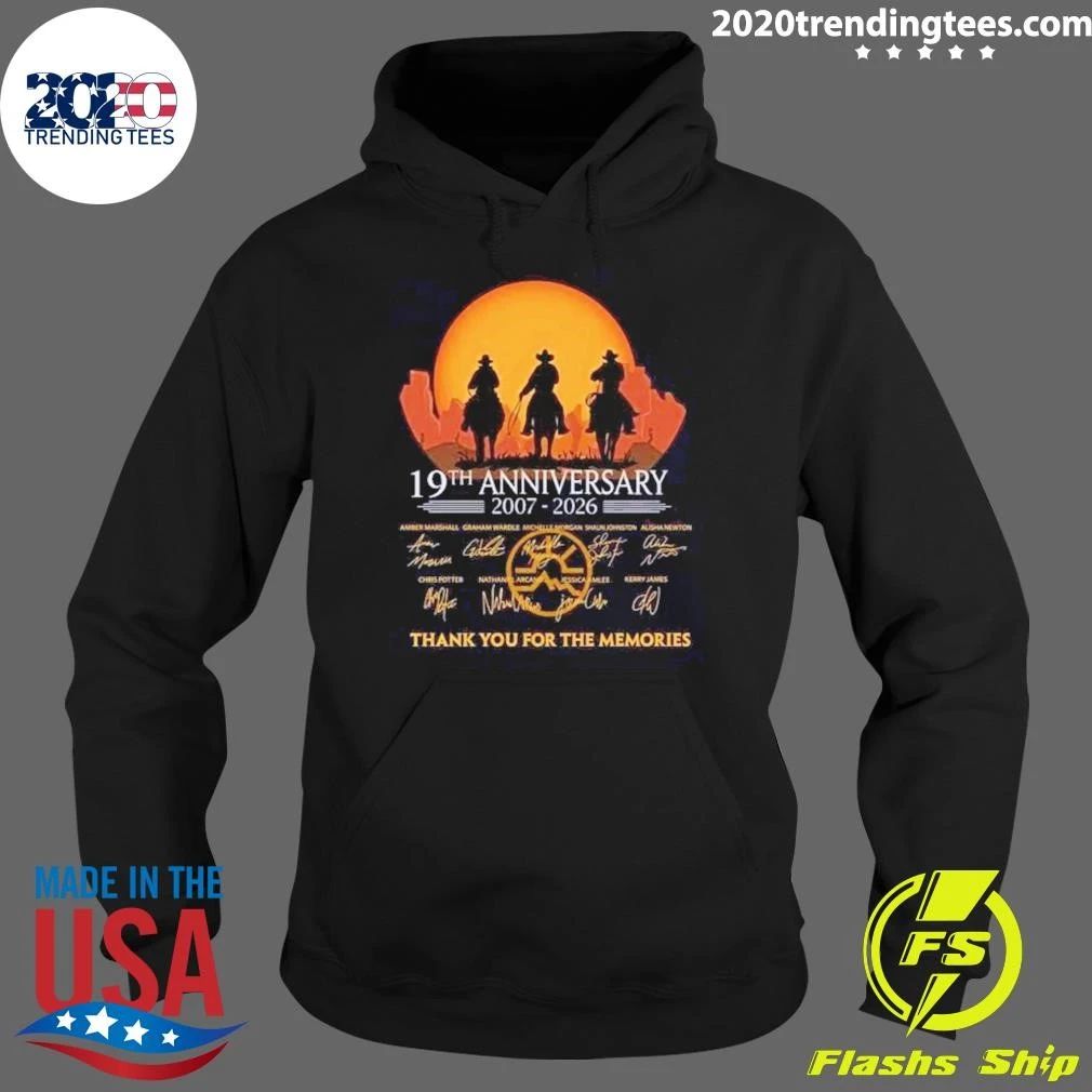 Heartland 19th Anniversary 2007-2026 Thank You For The Memories Signature Shirt