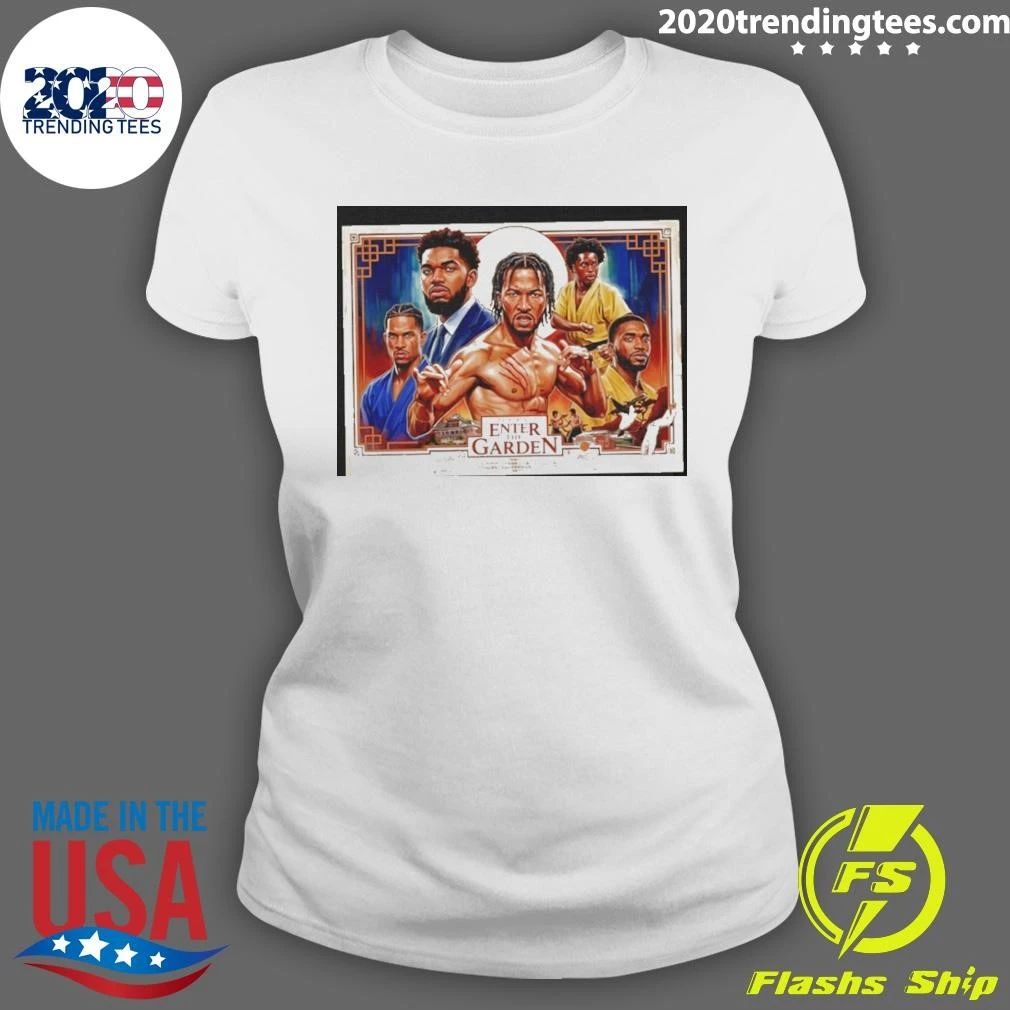 Jalen Brunson Bruce Lee Is Enter The Garden Movie T-Shirt