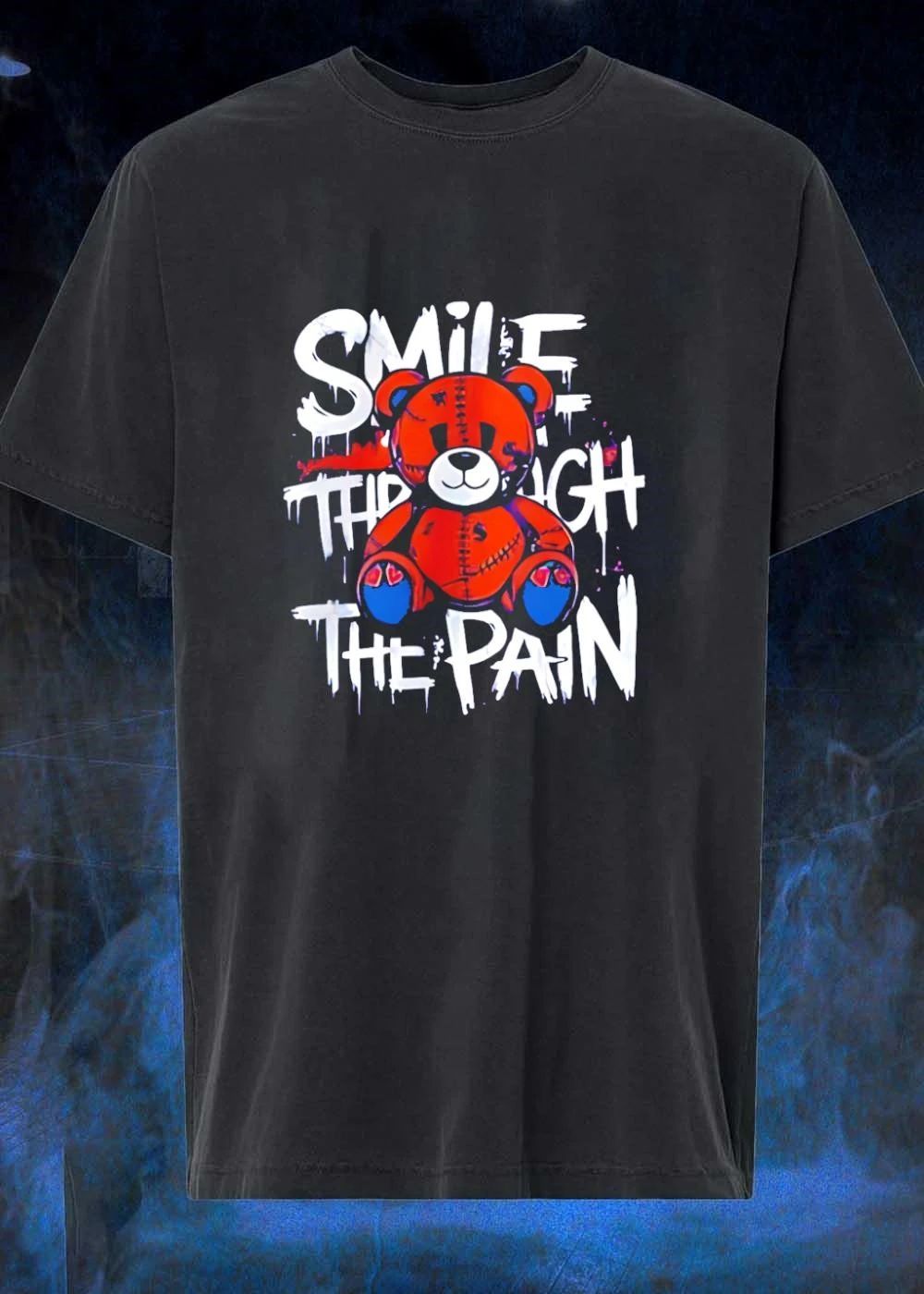 Smile Through the Pain Bear T-Shirt