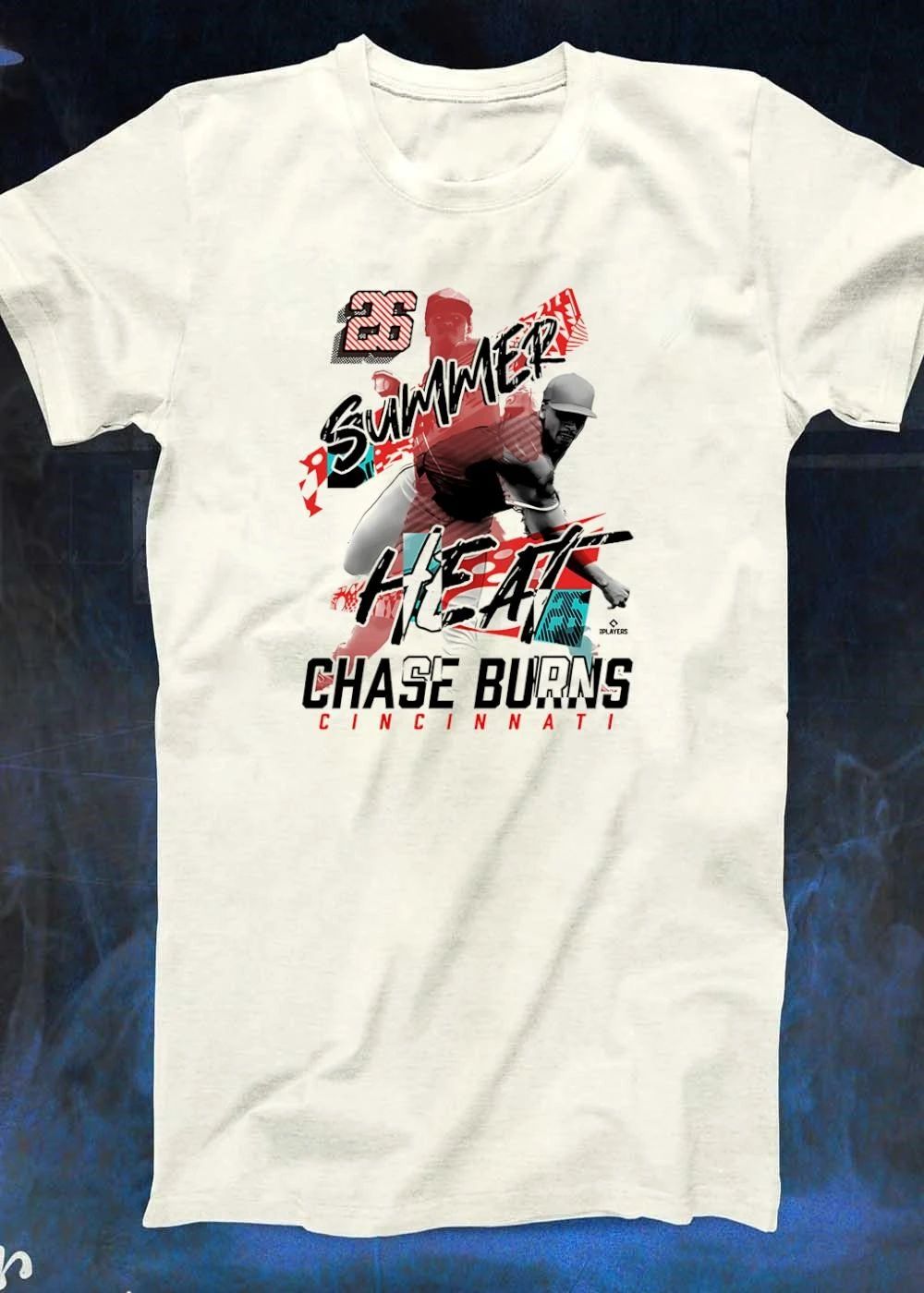 26 Summer Heat Chase Burns Cincinnati T-Shirt