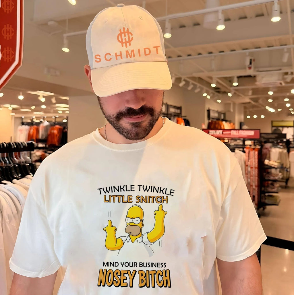 Twinkle twinkle little snitch mind your business nosey bitch Simpson shirt