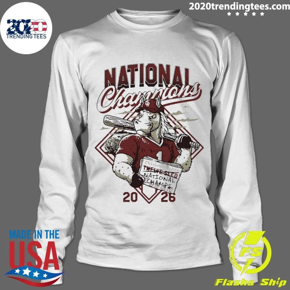 Oklahoma Sooners National Champs Sooner Schooner 2026 Shirt