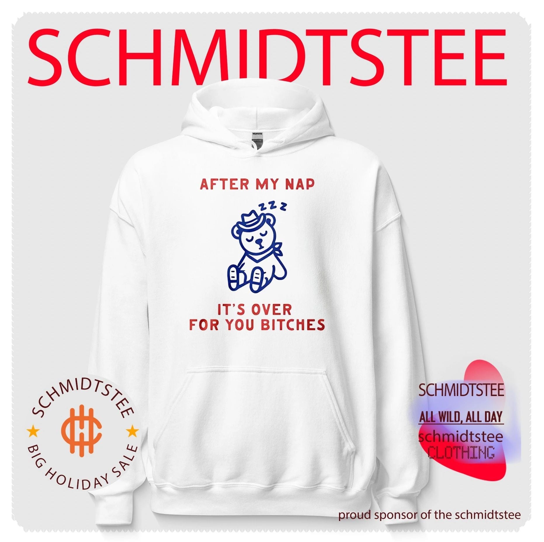 After my nap it’s over for you bitches shirt