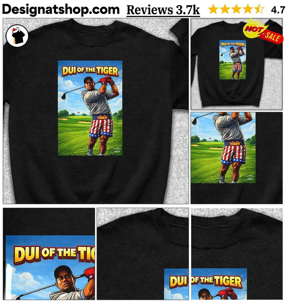 Tiger Wood DUI of the Tiger Golf Graphic shirt