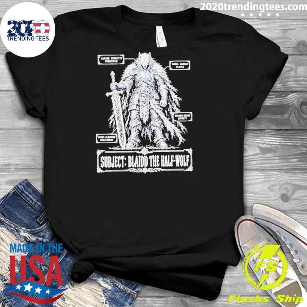 Blaidd The Half-wolf Anatomy Chart Shirt
