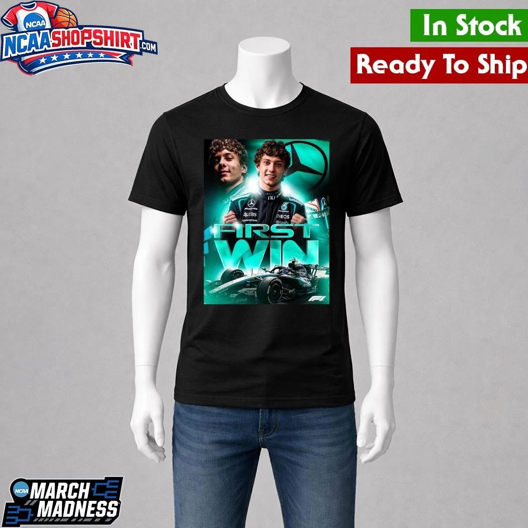 Kimi Antonelli F1 Mercedes AMG Team First Win Chinese GP 2026 Shirt