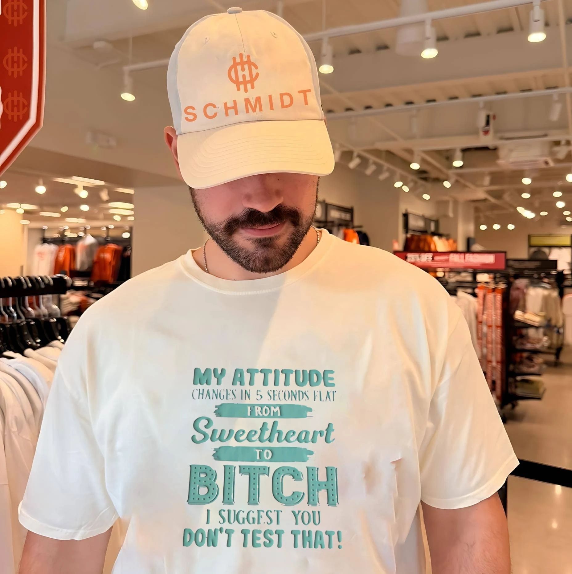 My Attitude Changes in 5 Seconds Flat from Sweetheart to Bitch shirt