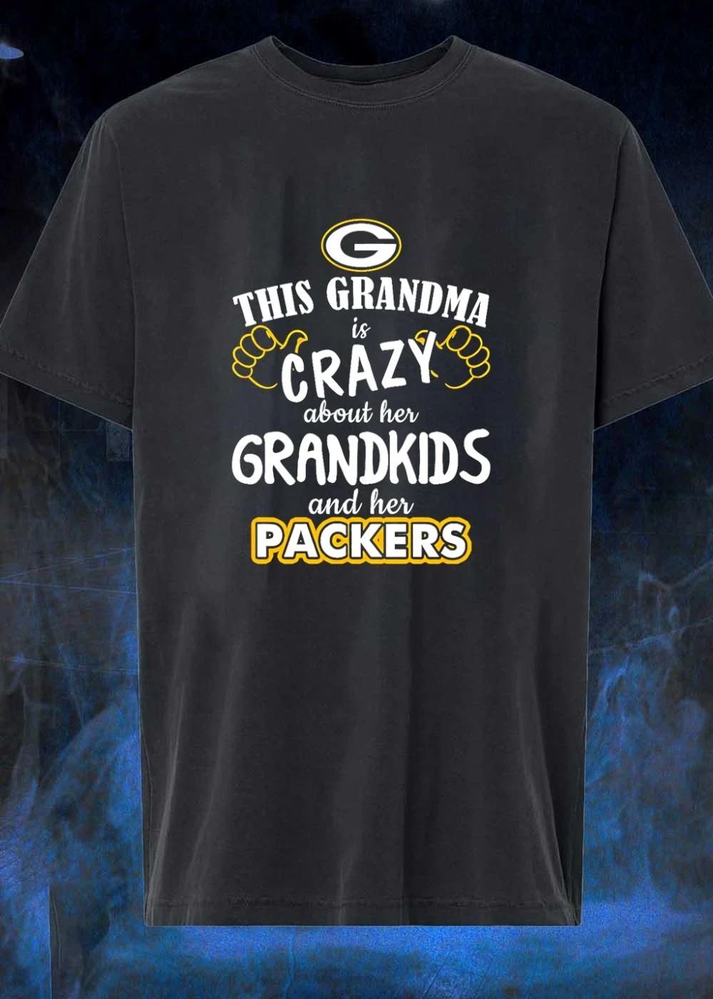 Green Bay Packers This Grandma Is Crazy About Her Grandkids shirt