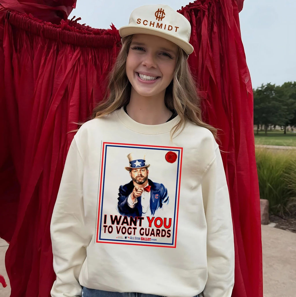 Stephen Vogt I Want You to Vogt Guardians All-Star Ballot 2026 shirt