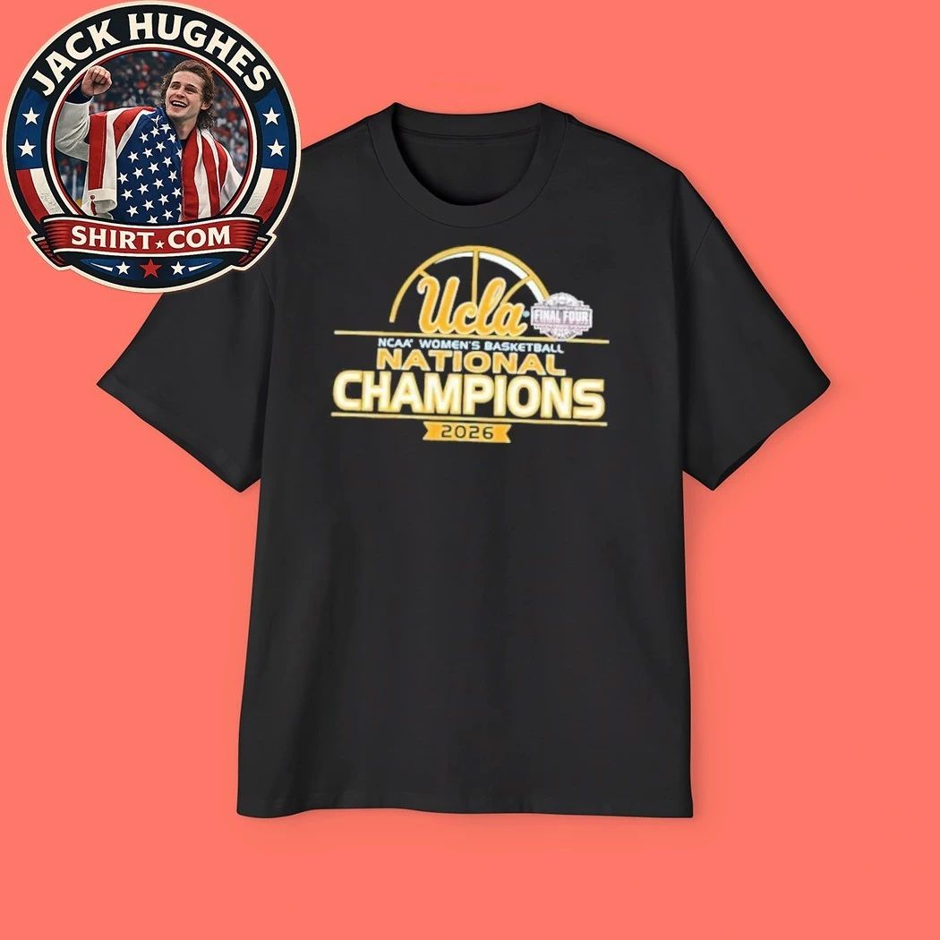 Original Retro Brand Adult 2026 Women’s Basketball National Champions UCLA Bruins Logo Graphic T-Shirt