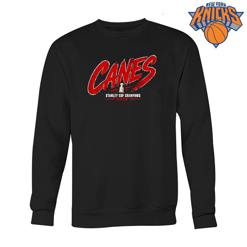 Canes Carolina Hurricanes Hockey Stanley Cup Champions 2026 Shirt