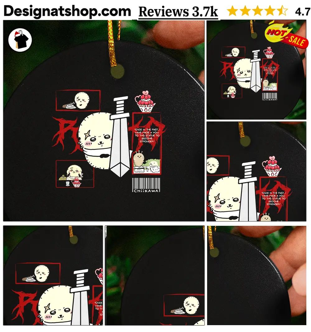 Chiikawa Guts Inspired Rakko Funny Grunge shirt