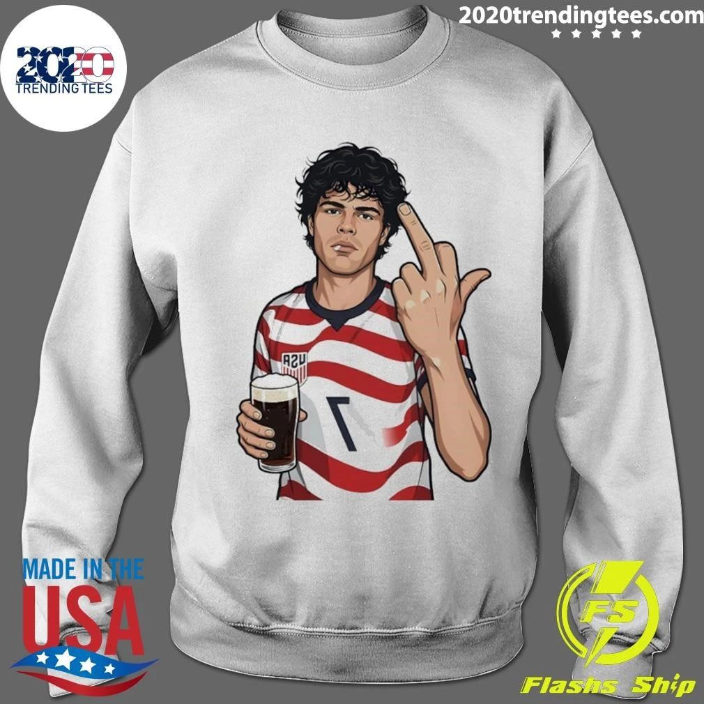 Nichole Gio Reyna Middle Finger Usa Soccer World Cup 2026 Shirt