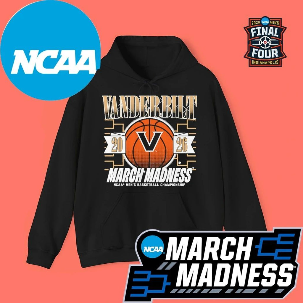 Vanderbilt Commodores MBB 2026 NCAA Women’s Basketball Championship March Madness Logo Shirt