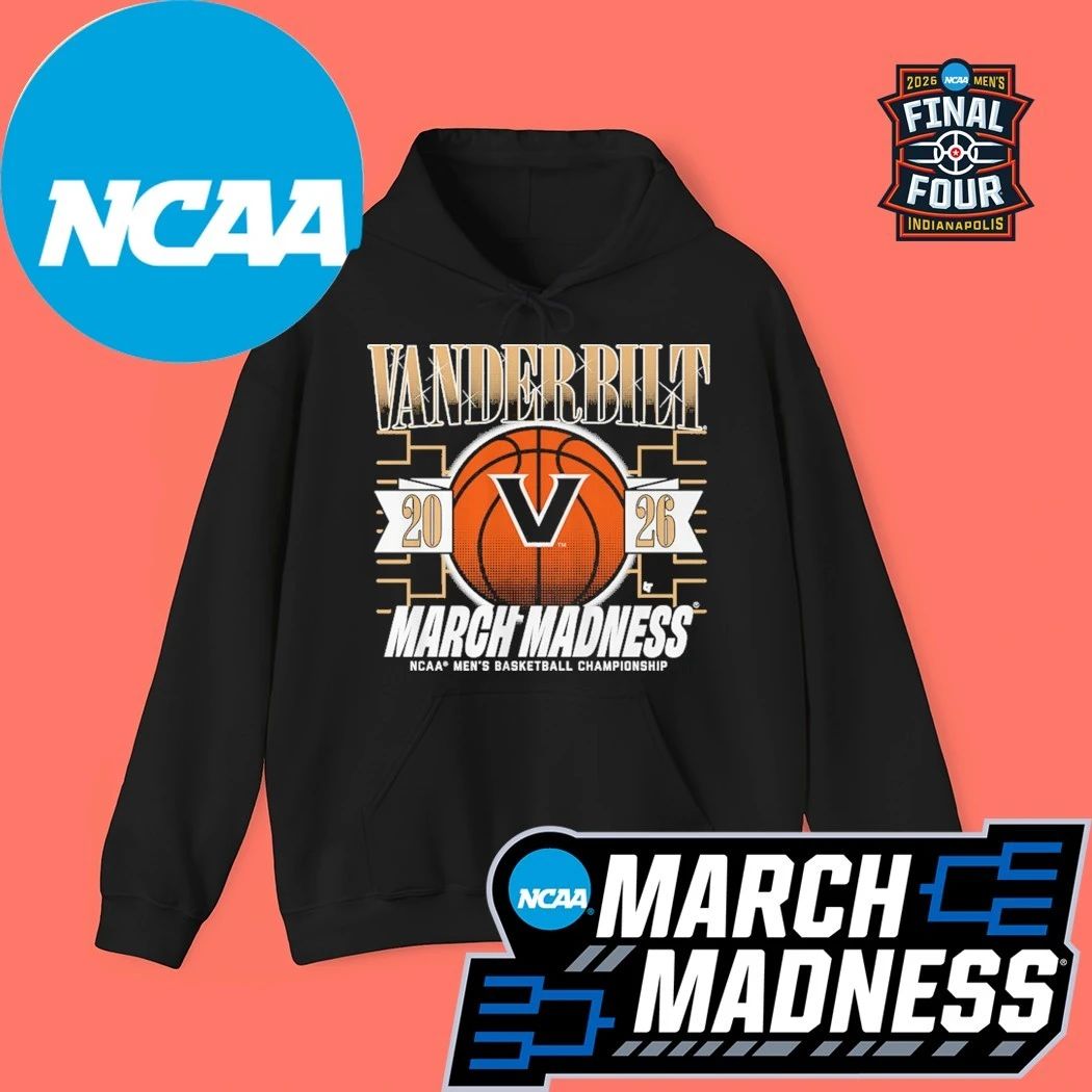 Vanderbilt Commodores MBB 2026 NCAA Women’s Basketball Championship March Madness Logo Shirt