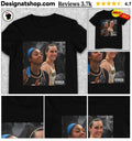 Caitlin Clark Laughing At Angel Reese photo shirt