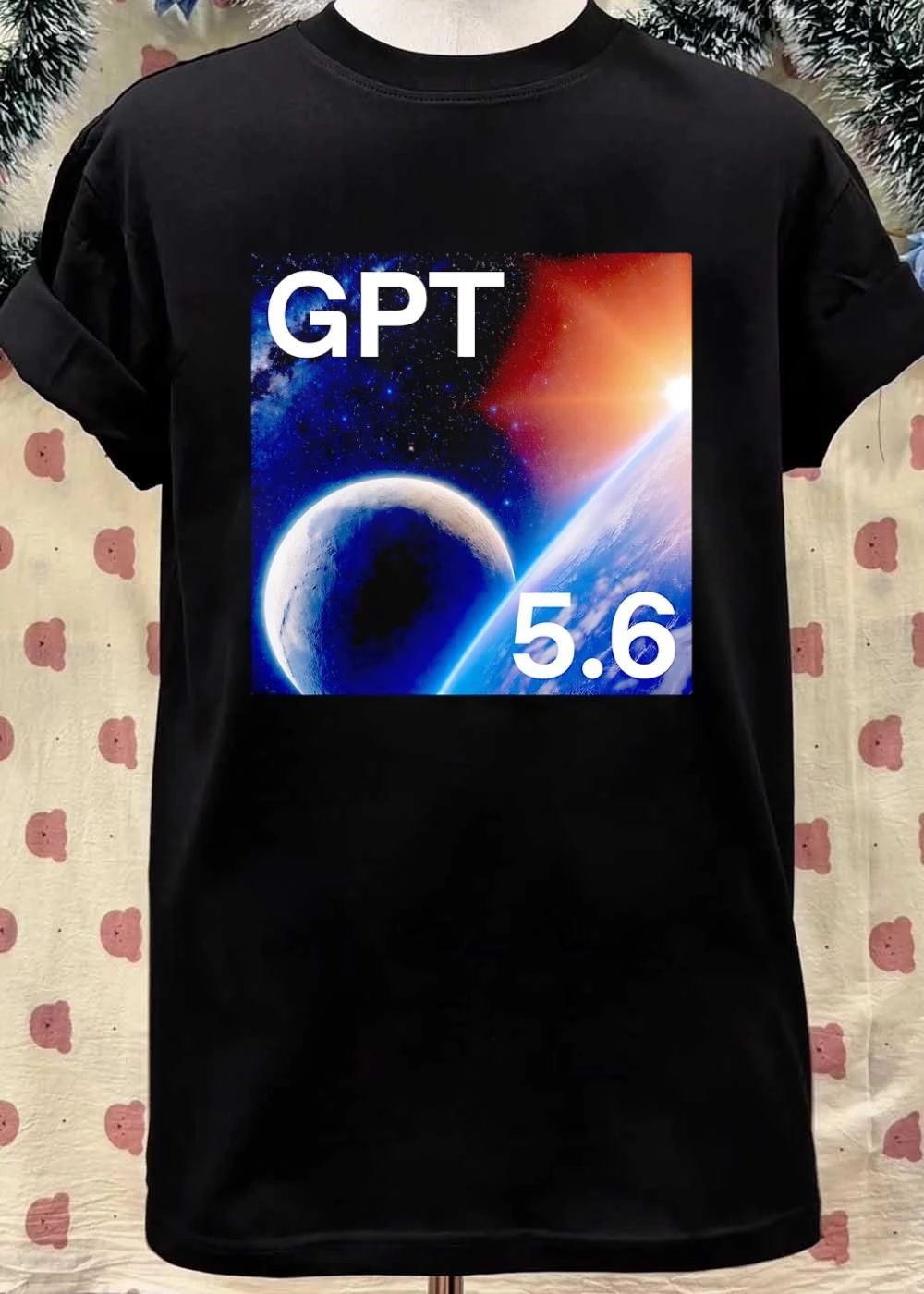 GPT 5.6 Space Planet Universe Graphic T-Shirt