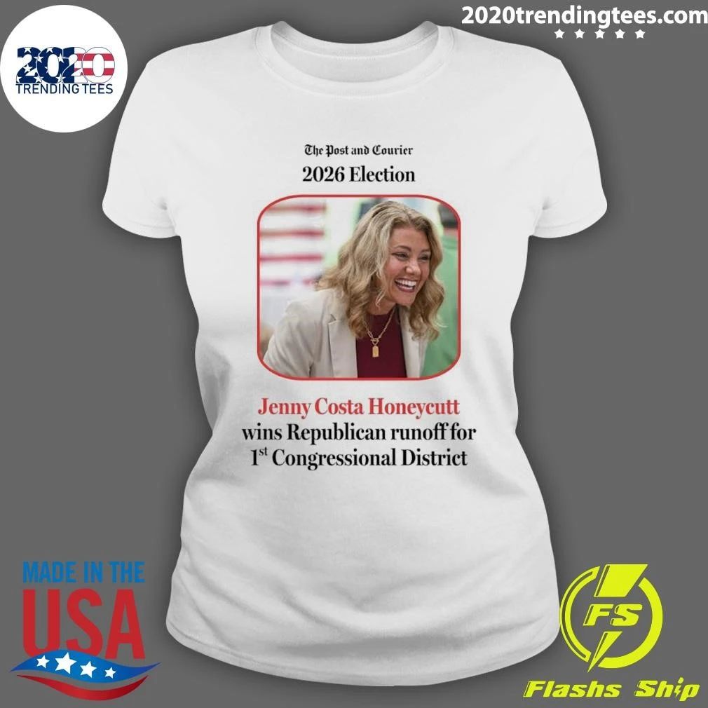 Jenny Costa Honeycutt Wins Republican nomination for U.S. House in South Carolina’s 1st Congressional District Shirt