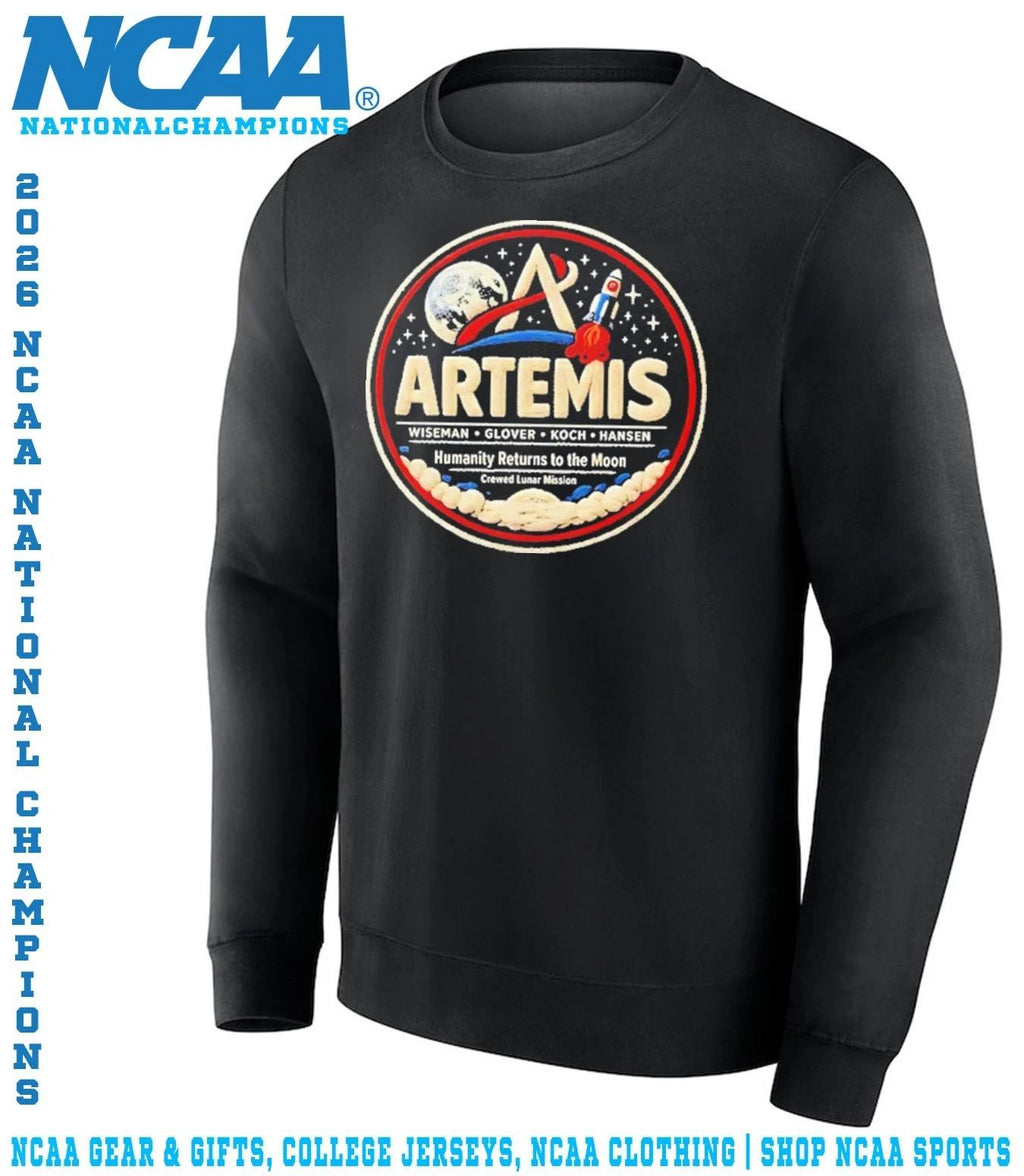 NASA Artemis II Back To The Moon 2026 Humanity Returns To The Moon Crewed Lunar Mission shirt