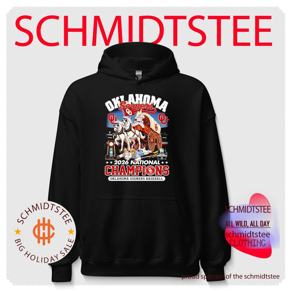 Oklahoma Sooners 2026 National Champions Baseball shirt