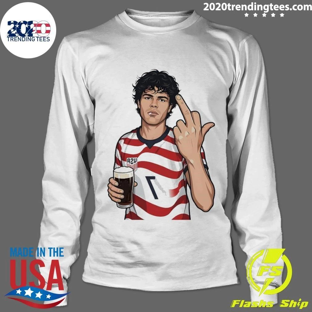Nichole Gio Reyna Middle Finger Usa Soccer World Cup 2026 Shirt