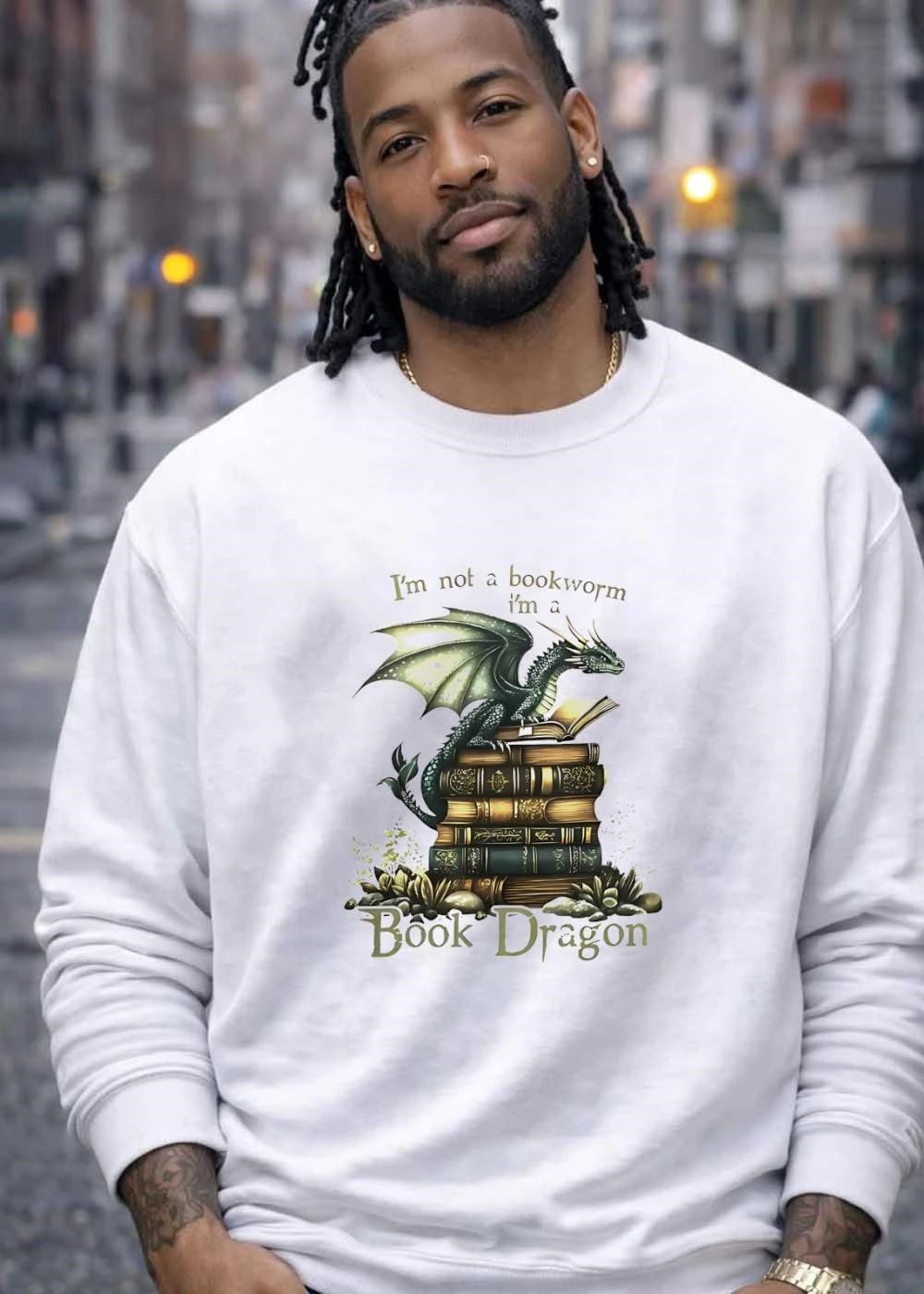 I’m Not a Bookworm I’m a Book Dragon T-Shirt