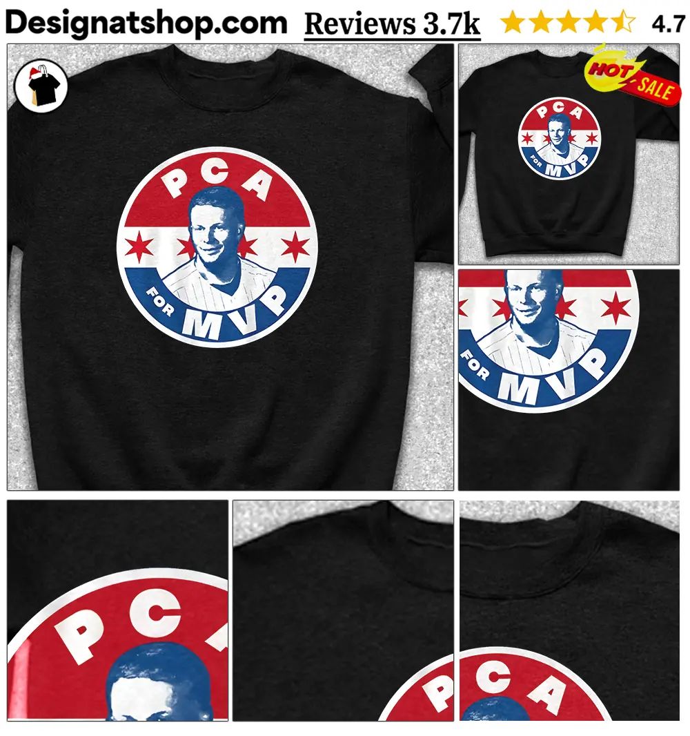 Pete Crow-Armstrong PCA For MVP back to back shirt