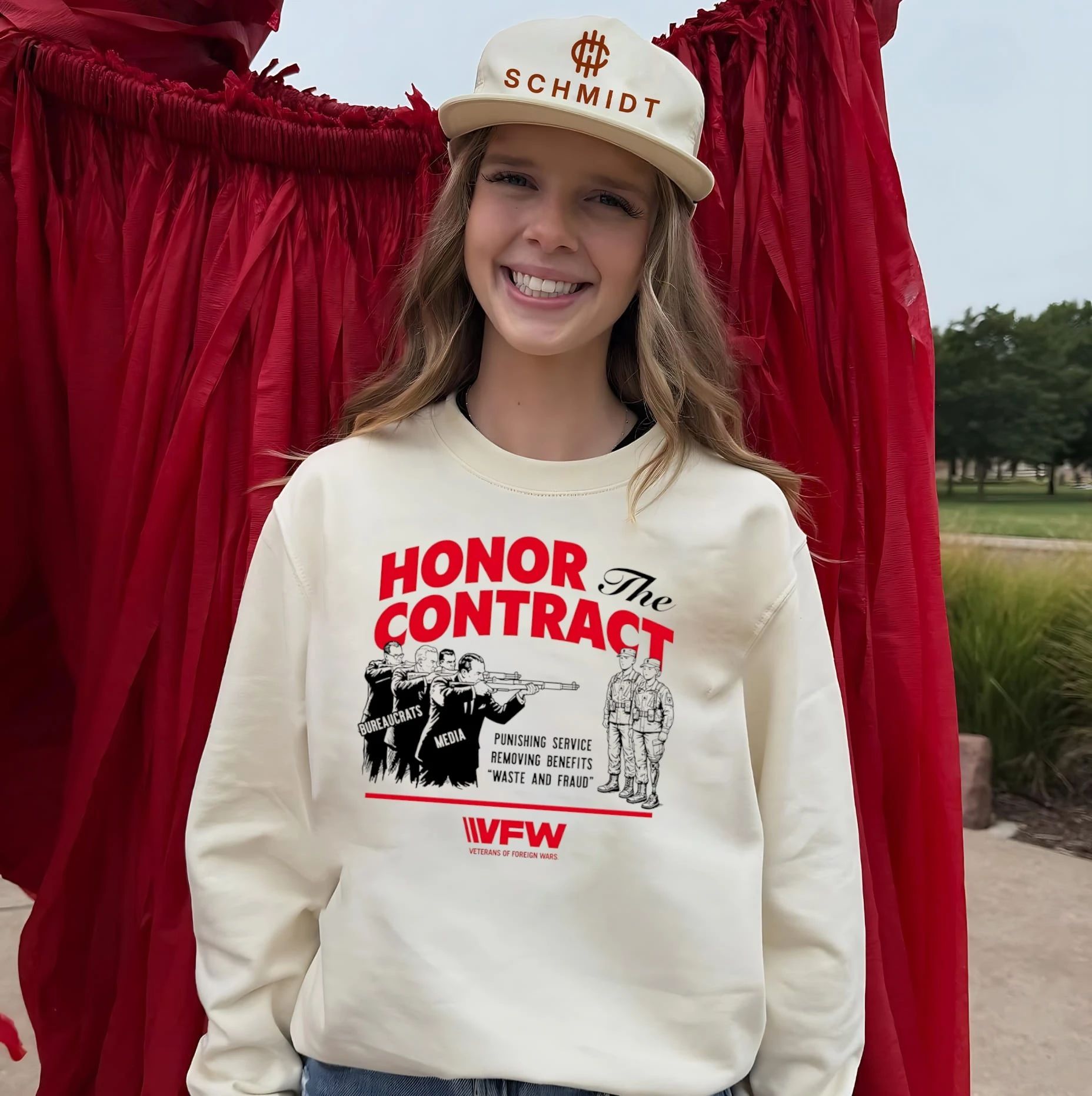 Honor the Contract Veterans of Foreign Wars shirt