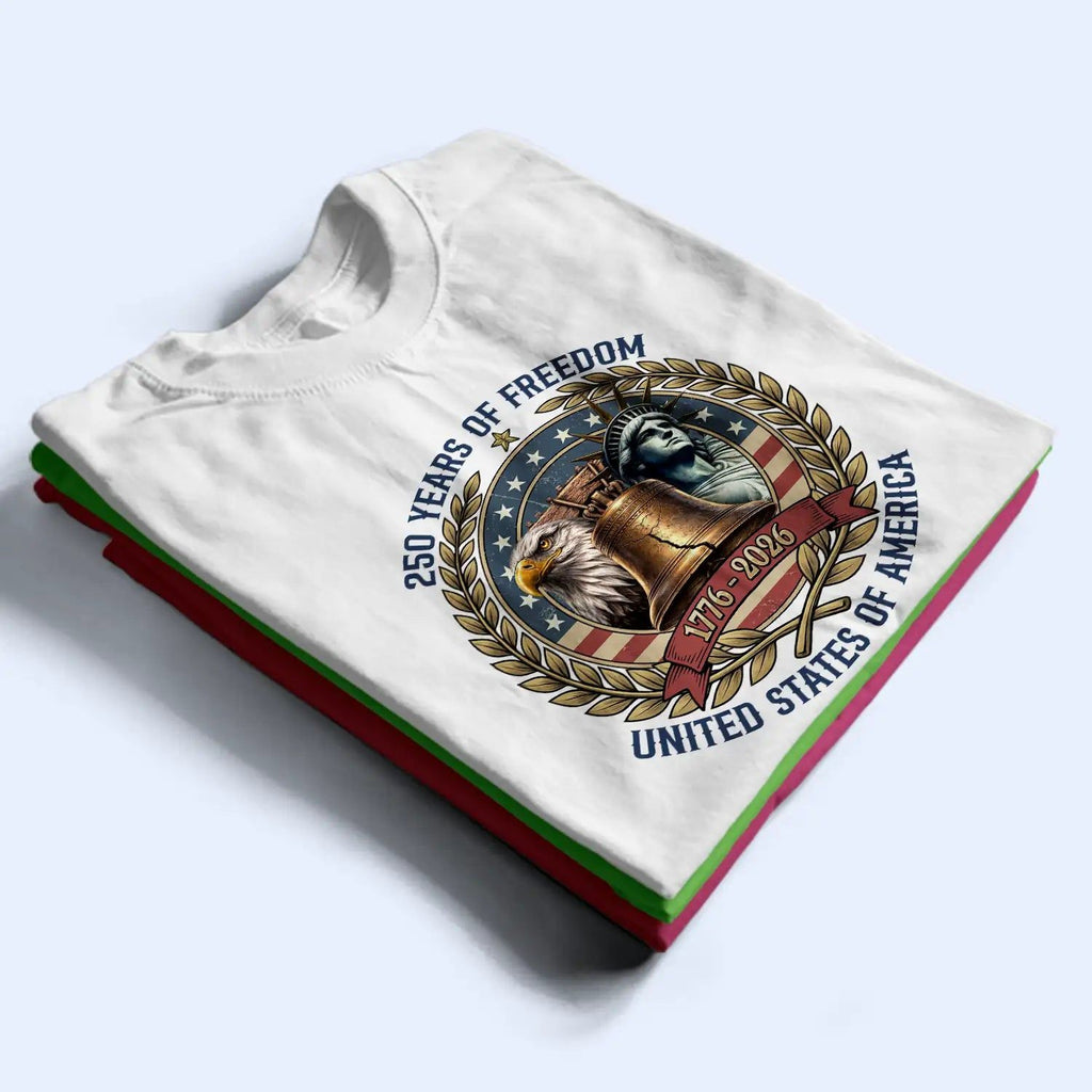 250 Years Of Freedom Liberty Bell - T Shirt