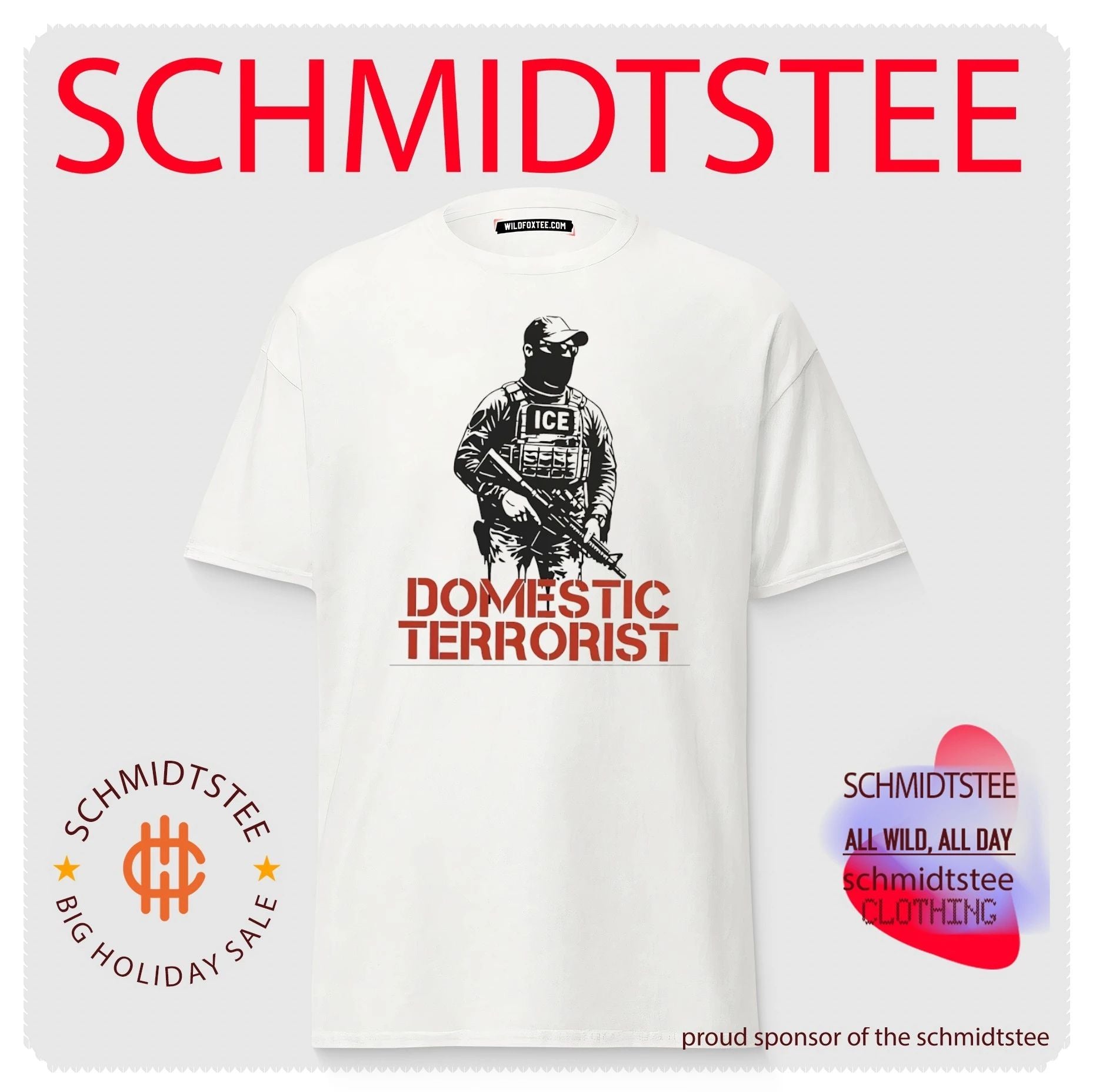 Domestic Terrorist ICE vintage shirt