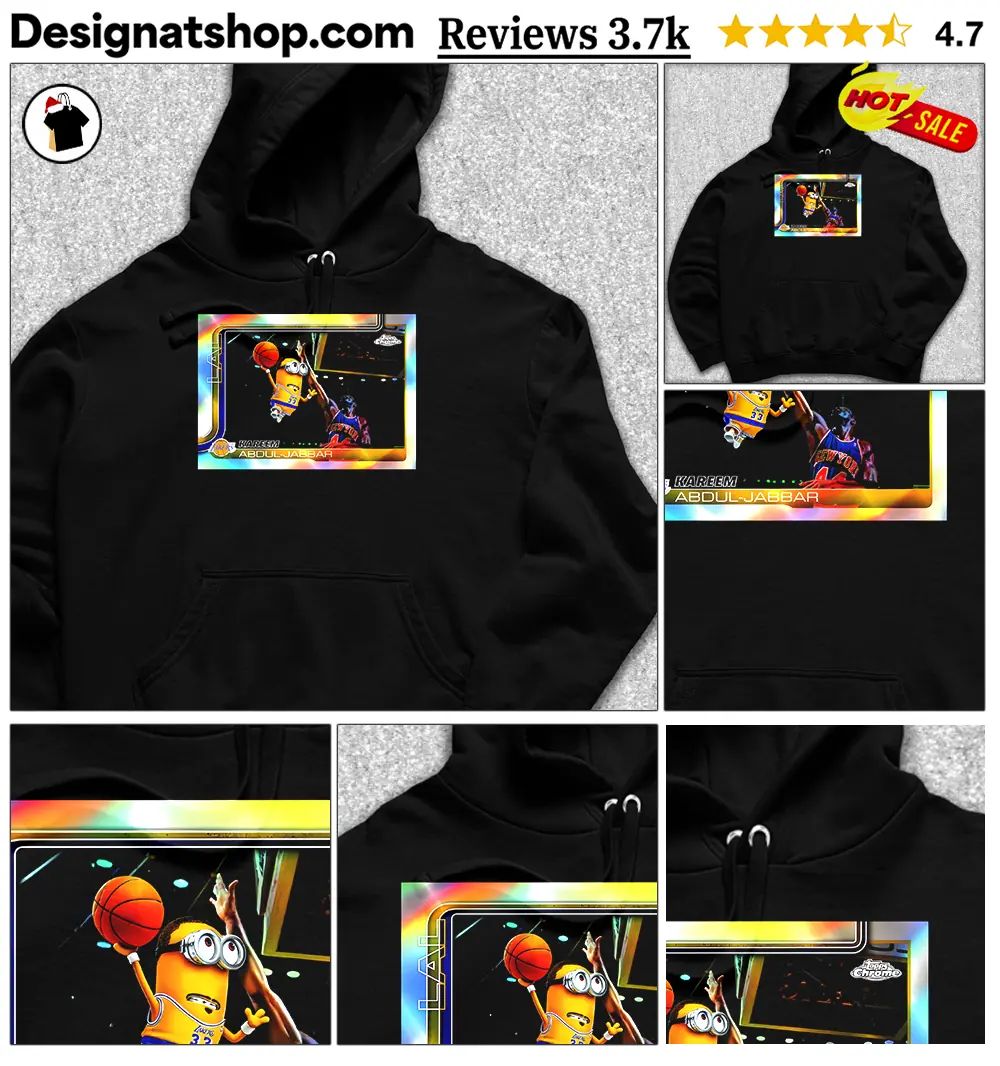 Minions NBA 2025-26 Kareem Abdul-Jabbar basketball card shirt