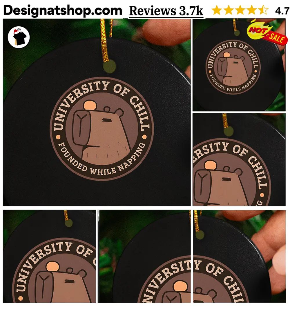 Capybara University of Chill shirt