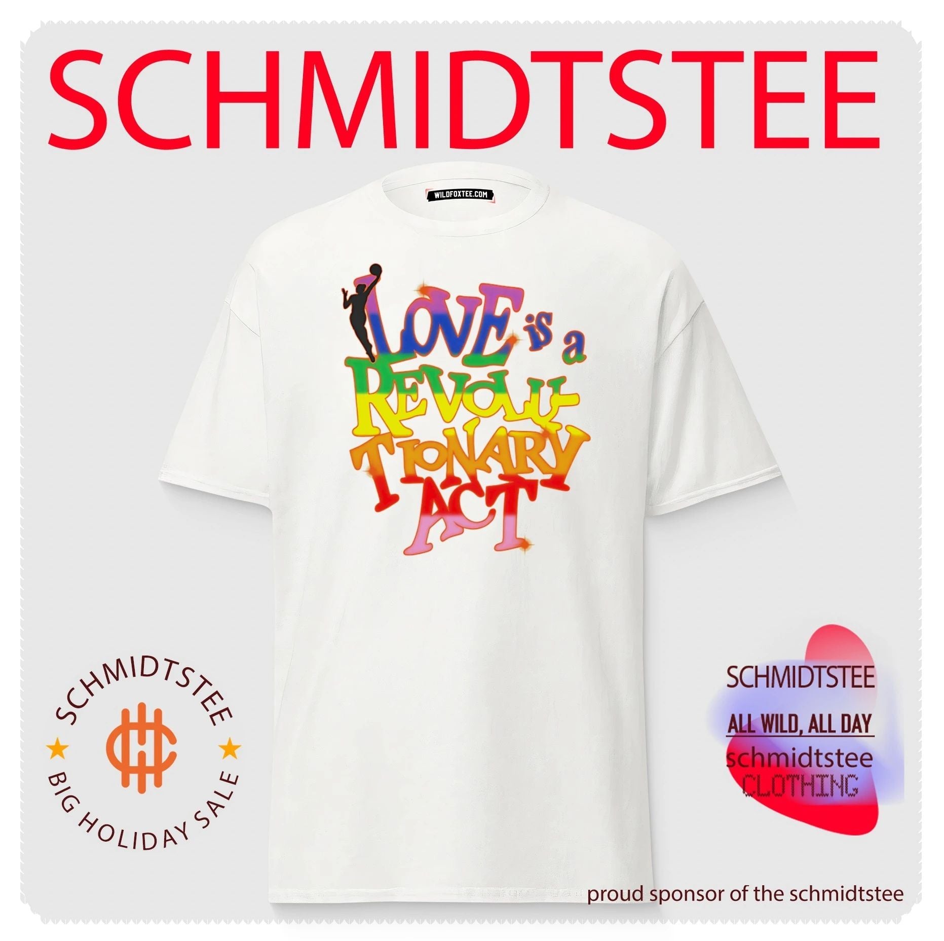 Playa Society Love Is a Revolutionary Act WNBA shirt