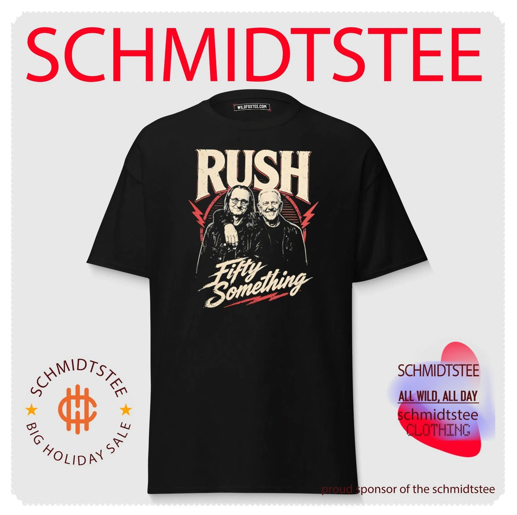 Rush band Geddy Lee and Alex Lifeson Fifty Something shirt