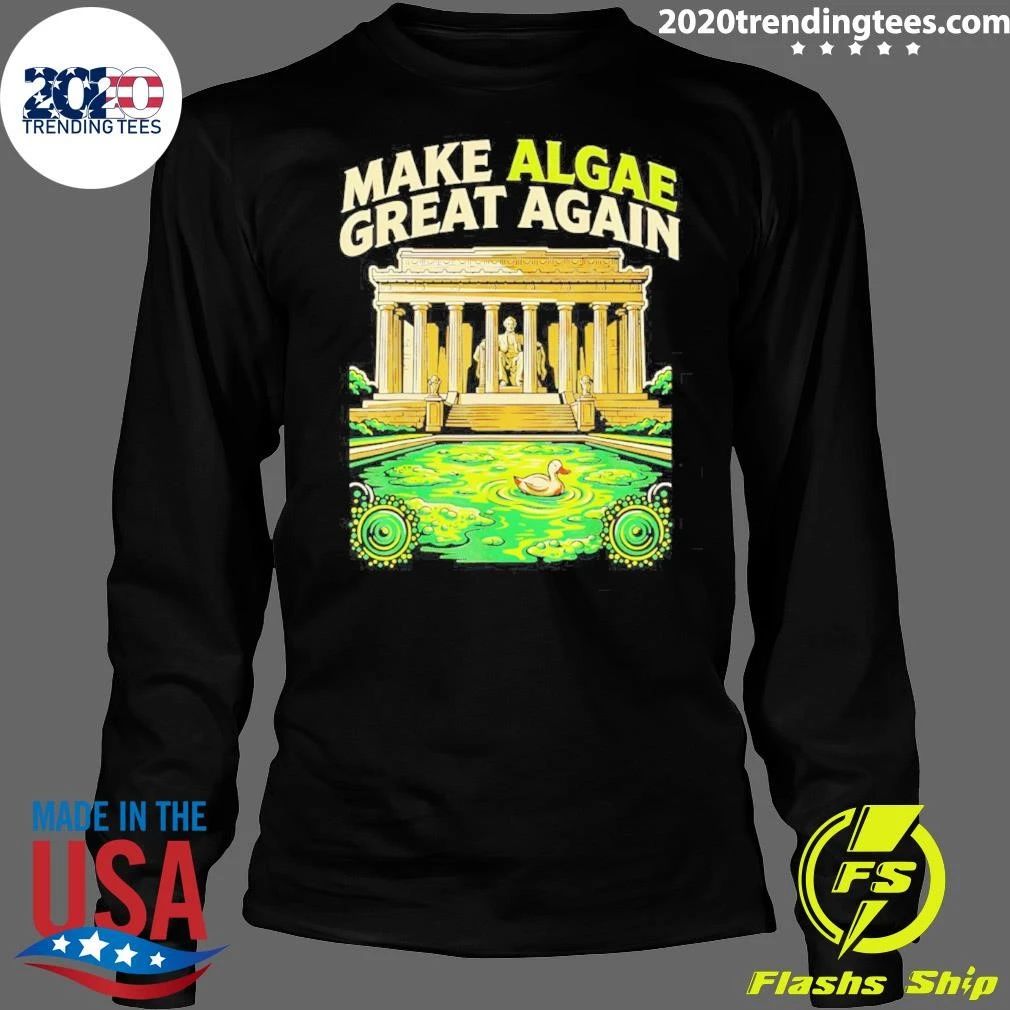 Make Algae Great Again Funny Political Satire Shirt
