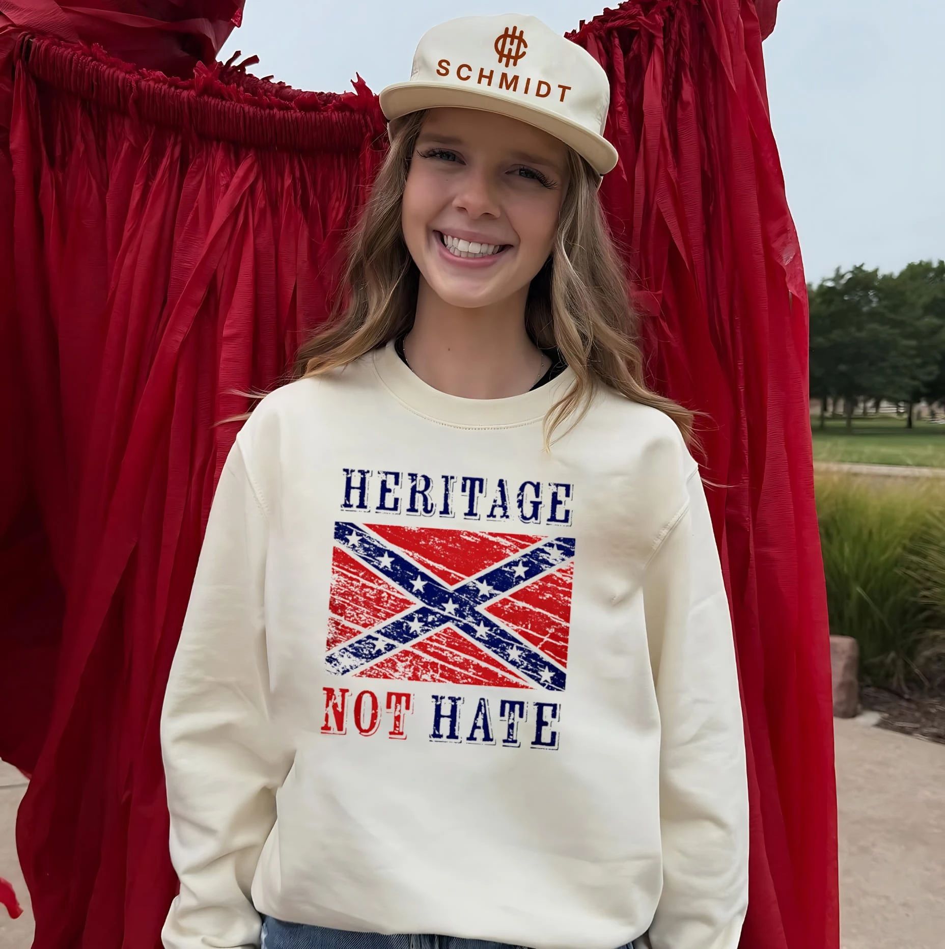 Heritage Not Hate Confederate Flag Southern shirt