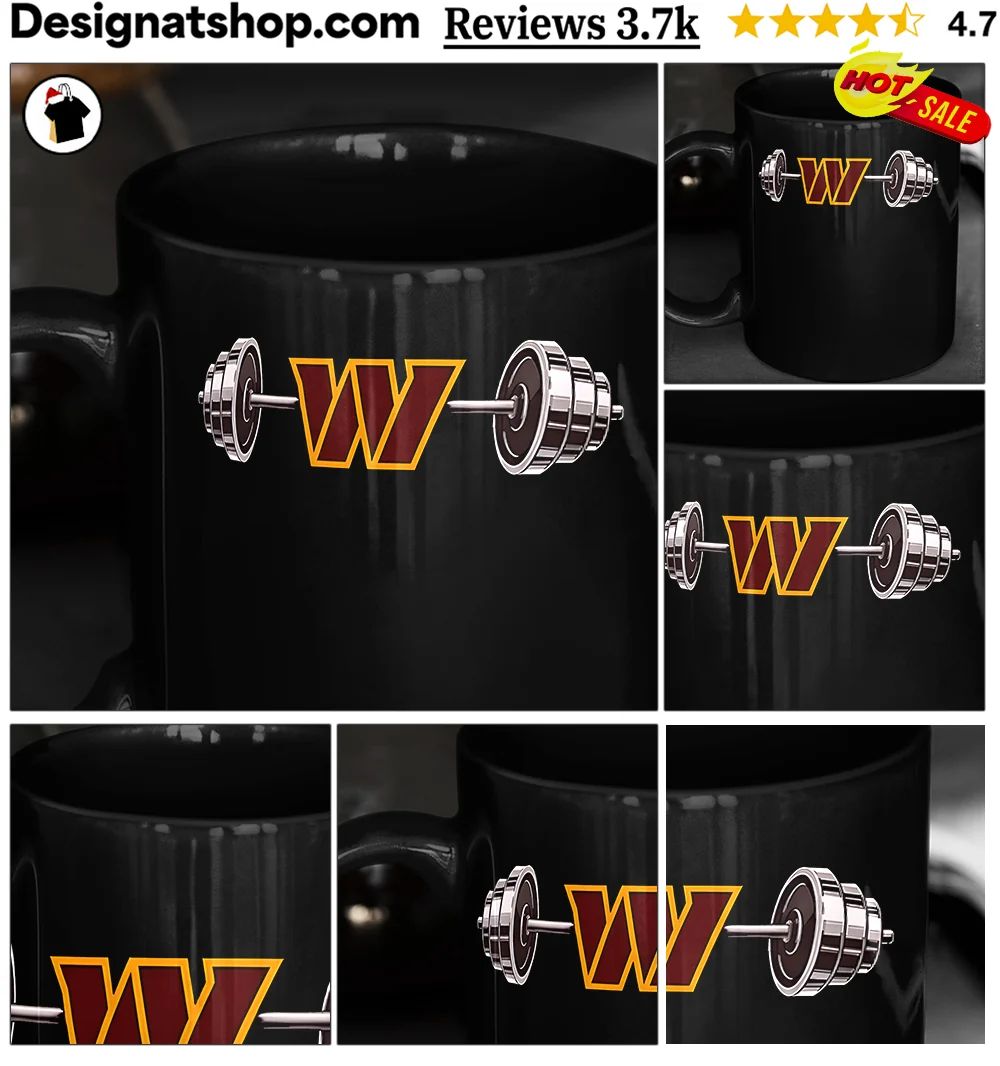 Commanders Barbell Washington Football Weightlifting Spirit Of True Champions Shirt