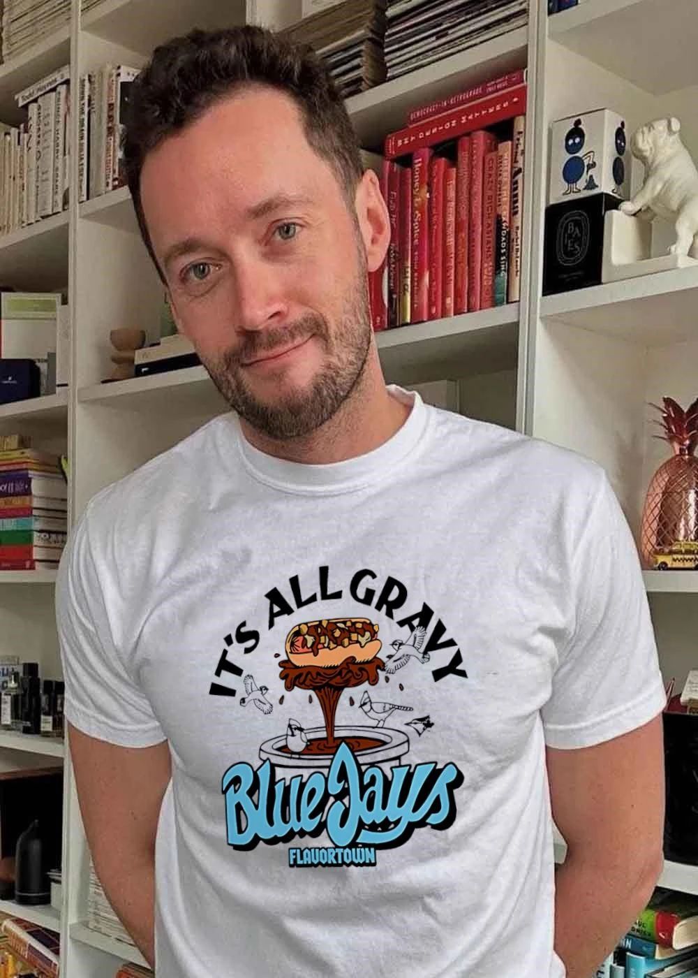 Flavortown It Is All Gravy Blue Jays T-Shirt