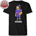Bad Bunny x Baltimore Ravens Concho Logo T-Shirt