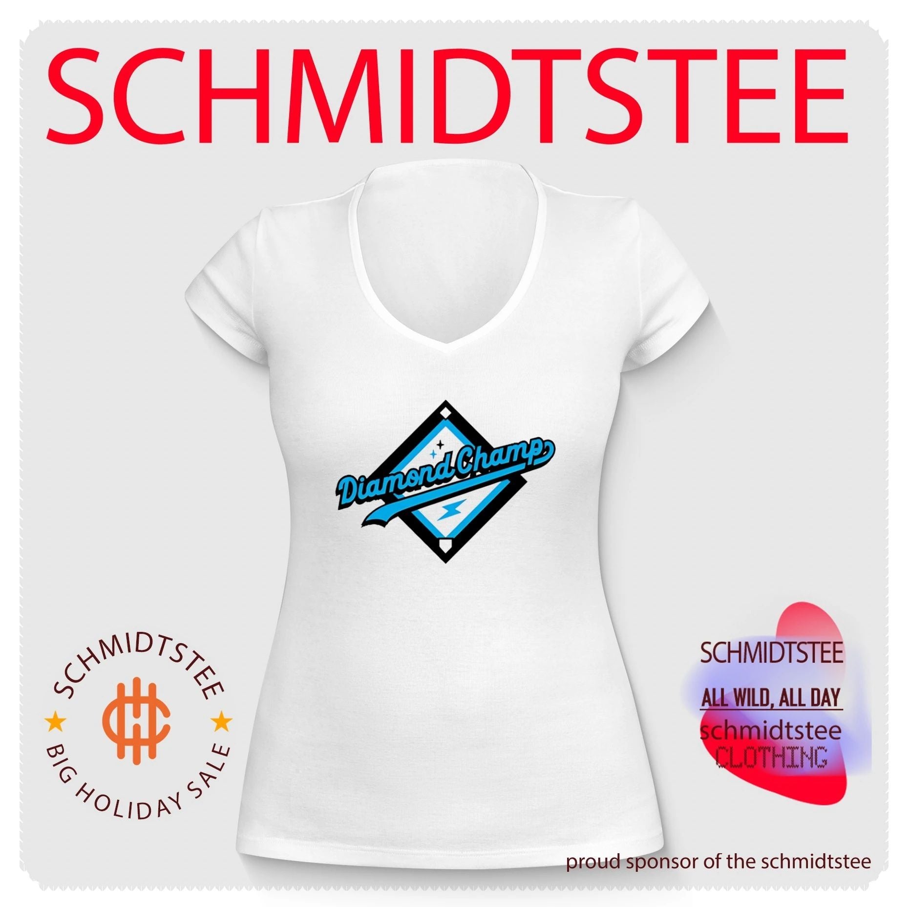 Diamond Champ Baseball softball championship shirt