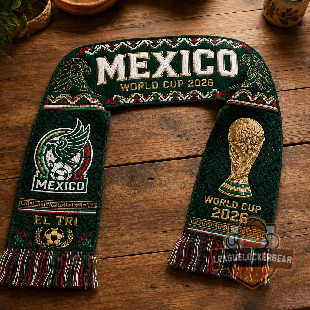 Mexico World Cup 2026 Soccer Scarf