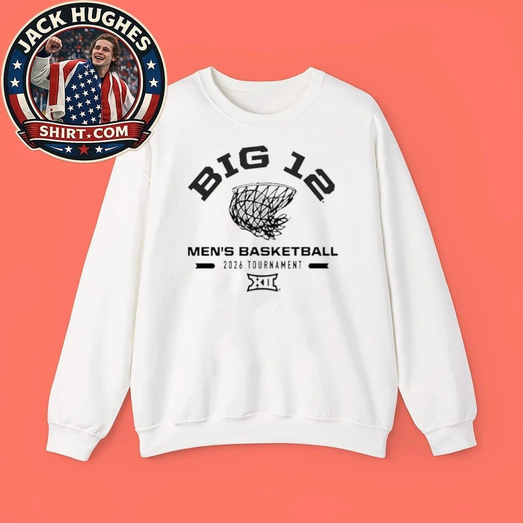 Original 2026 Big 12 Mens Basketball Tournament Net Graphic Shirt