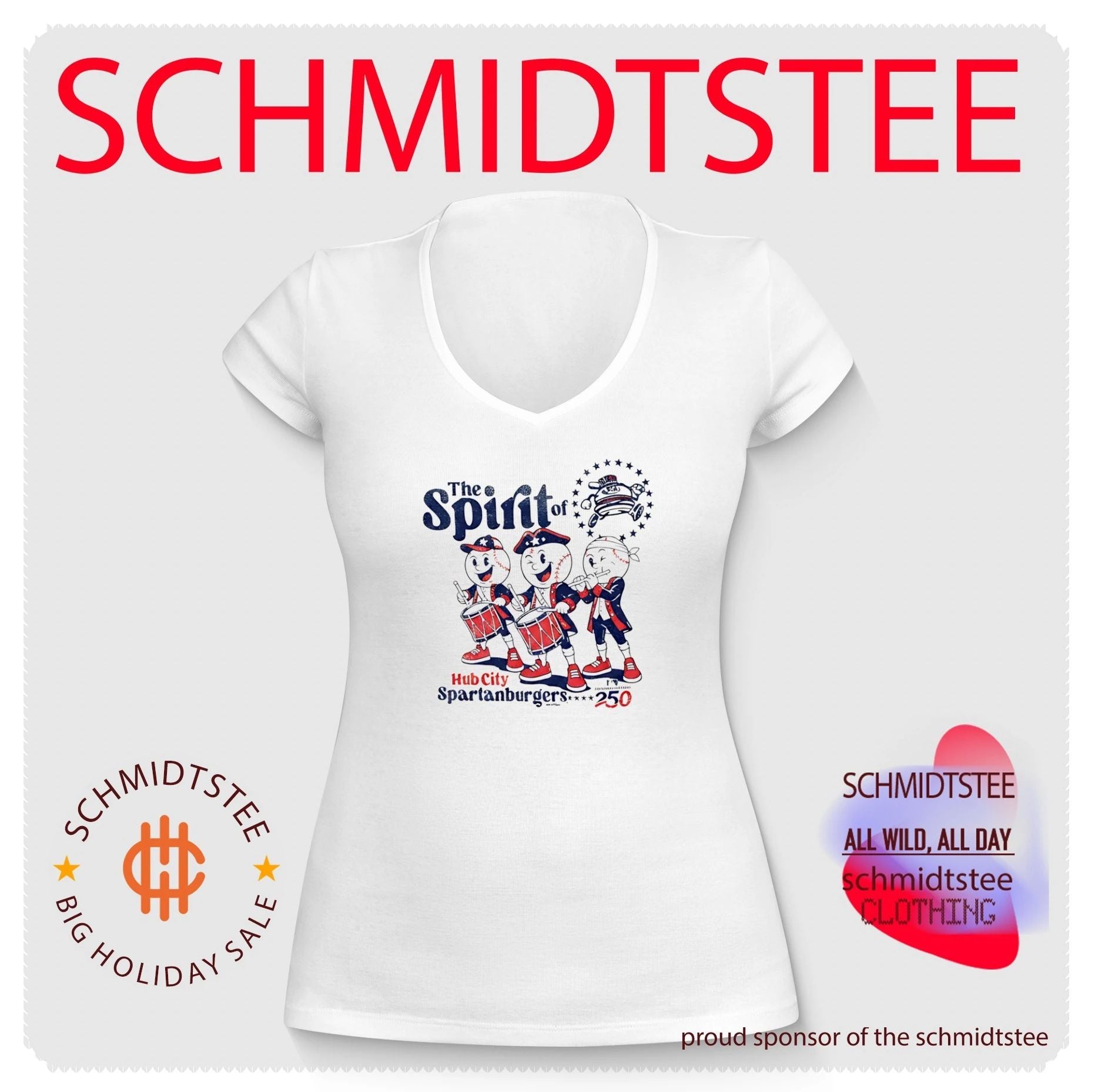 The Spirit of Hub City Spartanburgers 250 shirt