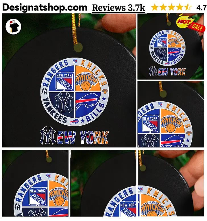 New York Yankees Rangers Knicks Bills New York sports team logos shirt shirt