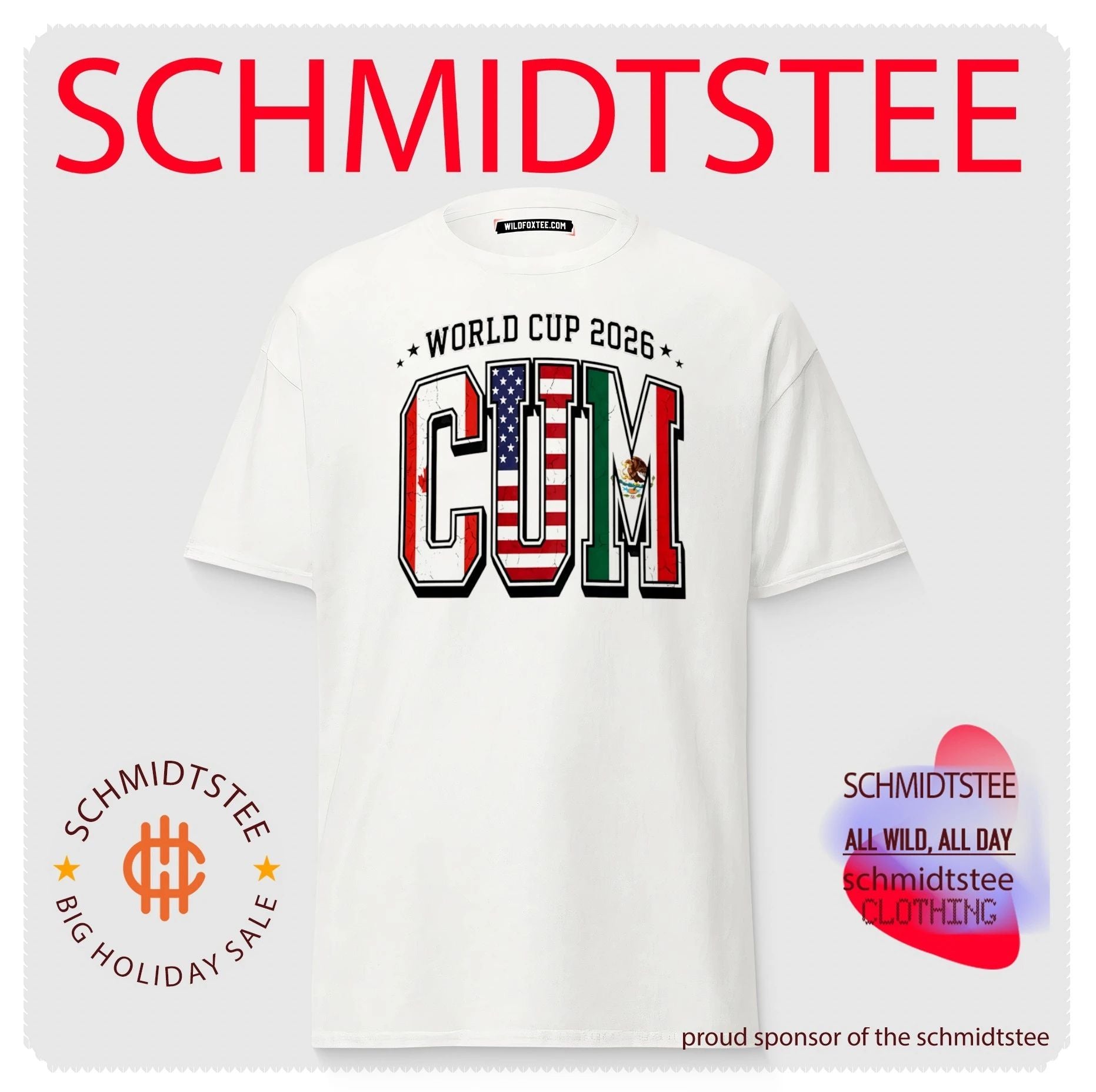 World Cup 2026 Canada USA Mexico CUM Soccer shirt