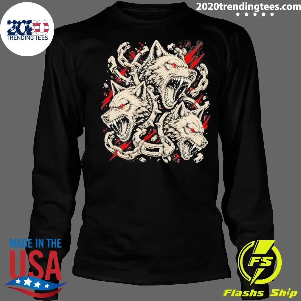 Three-headed Wolf Cerberus Mythology Shirt