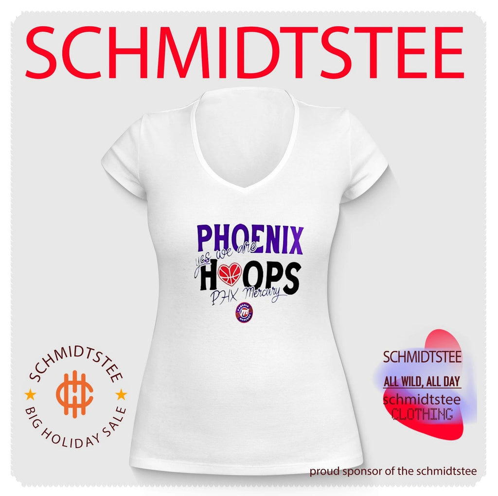 Phoenix Mercury WNBA Hoops yes we are logo shirt