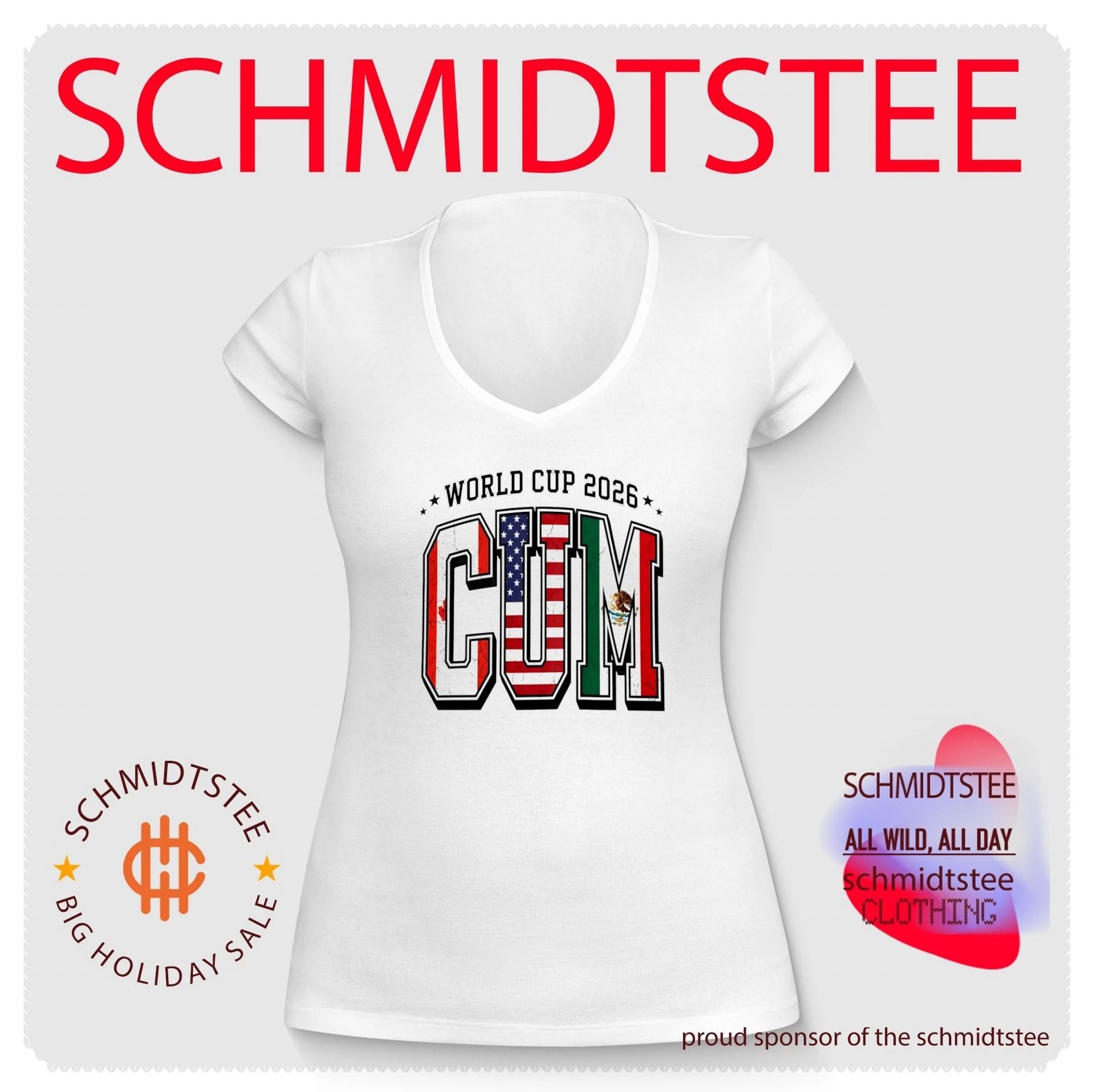 World Cup 2026 Canada USA Mexico CUM Soccer shirt