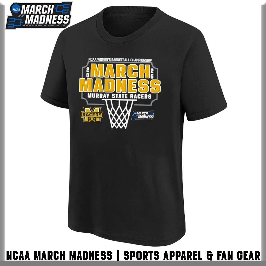 Murray State Racers 2026 NCAA Women’s Basketball Tournament March Madness T-Shirt